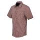Covert Concealed Carry Short Sleeve Shirt Dirt Red Checkered by Helikon Tex